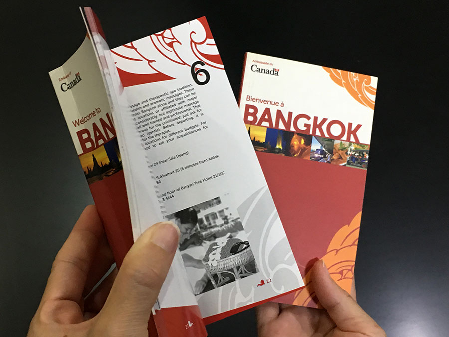 Bangkok pocket guide © Pixel Planet Design